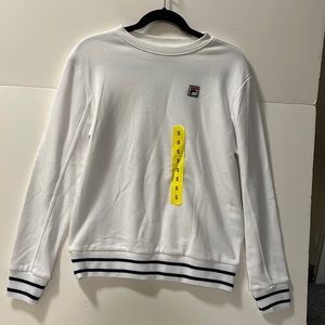 White Fila Sweatshirt
